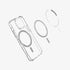 ACS03210 - iPhone 13 Pro Max Case Ultra Hybrid Mag Safe Compatible in white showing the back